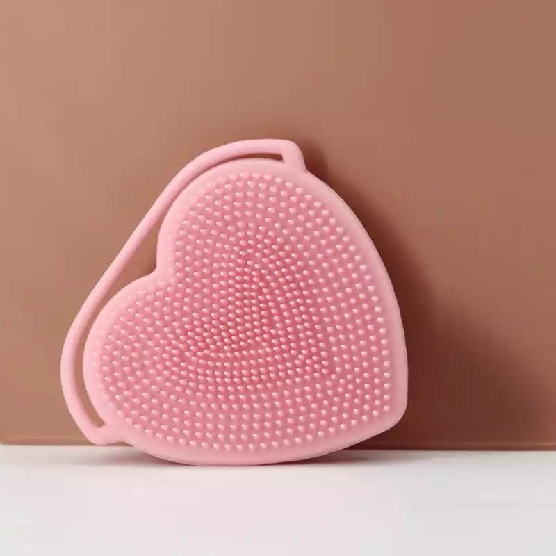 Silicon Heart Sponge, Baby Shampoo Shower Brush, Children Silicone Rubbing Mud, Massage Body Bath Brush, Kids Skin Care Nursing Bath Rubbing Supplies Silicon Heart Sponge, Baby Shampoo Shower Brush, Children Silicone Rubbing Mud, Massage Body Bath Brush, Kids Skin Care Nursing Bath Rubbing Supplies